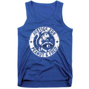 Fred Cute Squirrel Cowboy Hat Racoon Tank Top