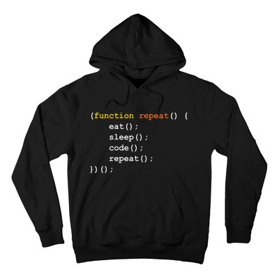 Funny Computer Science Programmer Eat Sleep Code Hoodie