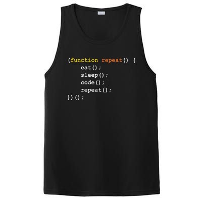 Funny Computer Science Programmer Eat Sleep Code PosiCharge Competitor Tank