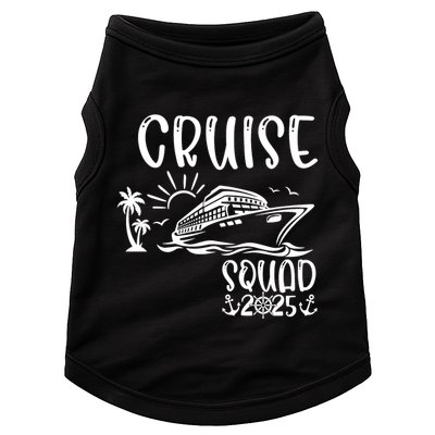 Funny Cruise Squad 2025 Family Matching Holiday Cruise 2025 Family Vacation Doggie Tank