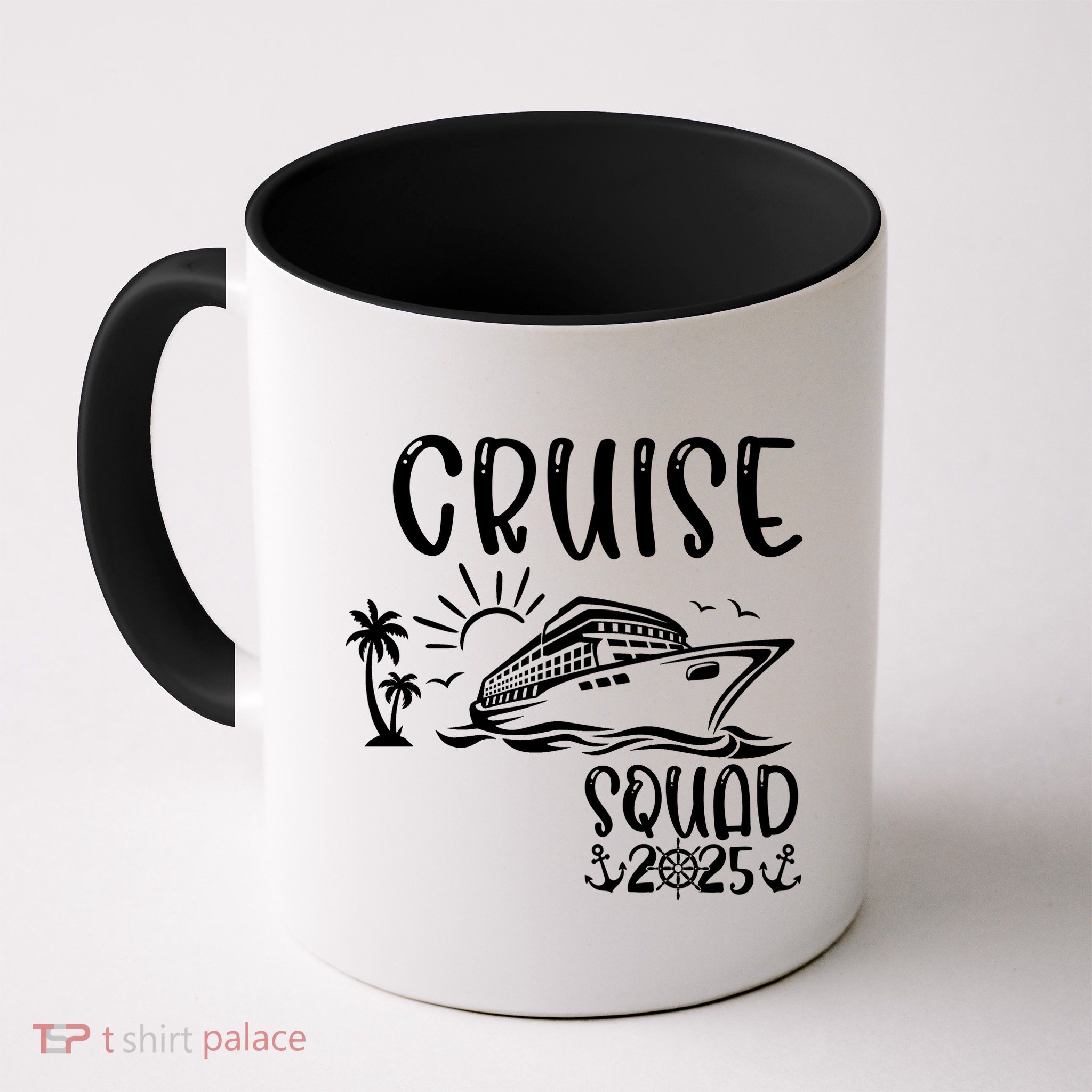 Funny Cruise Squad 2025 Family Matching Holiday Cruise 2025 Family Vacation Mug