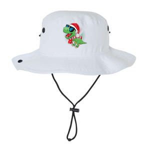 Funny Christmas Santa Trex Dinosaur Legacy Cool Fit Booney Bucket Hat