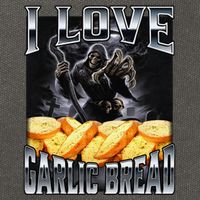 Funny Cringe Skeleton Meme I Love Garlic Bread Cotton Canvas Backpack