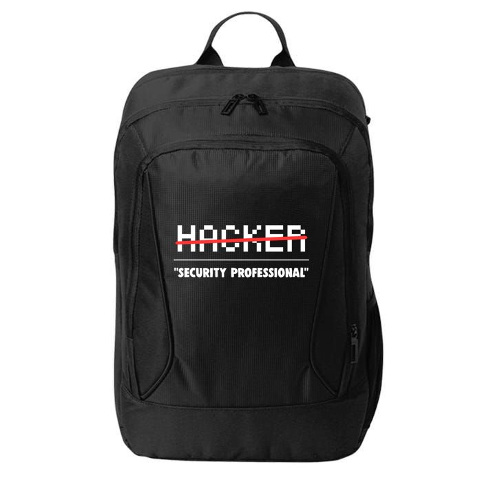 Funny Cyber Security Computer Hacker Gift City Backpack