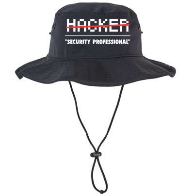 Funny Cyber Security Computer Hacker Gift Legacy Cool Fit Booney Bucket Hat