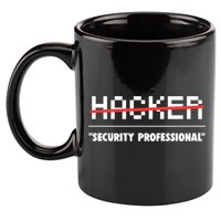 Funny Cyber Security Computer Hacker Gift 11oz C Handle Ceramic Mug