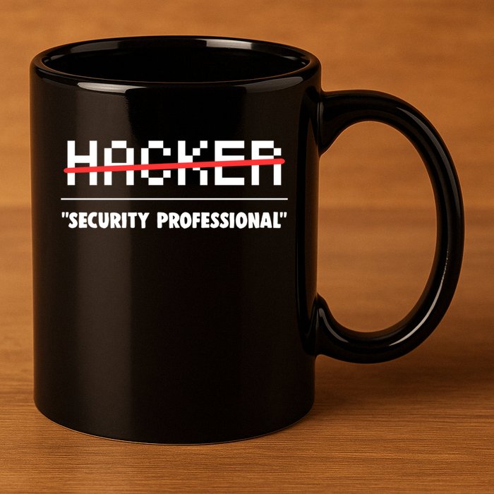 Funny Cyber Security Computer Hacker Gift 11oz C Handle Ceramic Mug