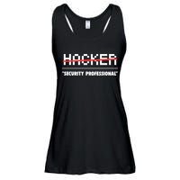 Funny Cyber Security Computer Hacker Gift Ladies Essential Flowy Tank