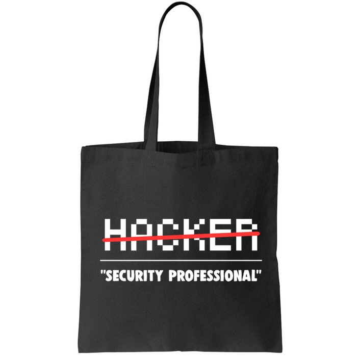 Funny Cyber Security Computer Hacker Gift Tote Bag