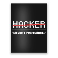 Funny Cyber Security Computer Hacker Gift Poster