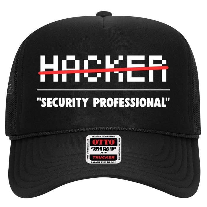 Funny Cyber Security Computer Hacker Gift Trucker Hat