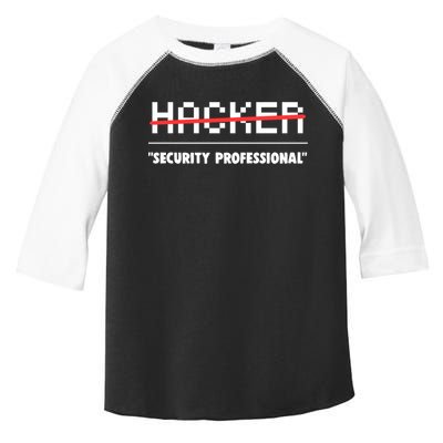 Funny Cyber Security Computer Hacker Gift Toddler Fine Jersey T-Shirt