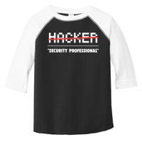 Funny Cyber Security Computer Hacker Gift Toddler Fine Jersey T-Shirt