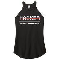 Funny Cyber Security Computer Hacker Gift Women's Perfect Tri Rocker Tank