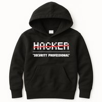 Funny Cyber Security Computer Hacker Gift Kids Hoodie