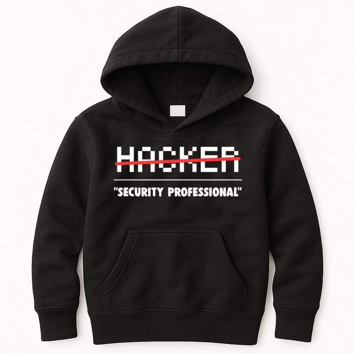 Funny Cyber Security Computer Hacker Gift Kids Hoodie