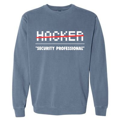 Funny Cyber Security Computer Hacker Gift Garment-Dyed Sweatshirt