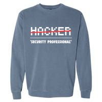 Funny Cyber Security Computer Hacker Gift Garment-Dyed Sweatshirt
