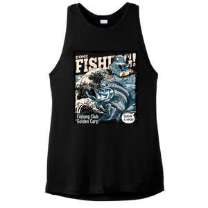 Fishing Club Season Open Ladies PosiCharge Tri-Blend Wicking Tank