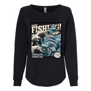 Fishing Club Season Open Womens California Wash Sweatshirt