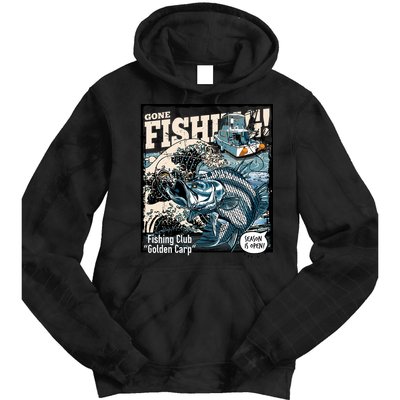 Fishing Club Season Open Tie Dye Hoodie