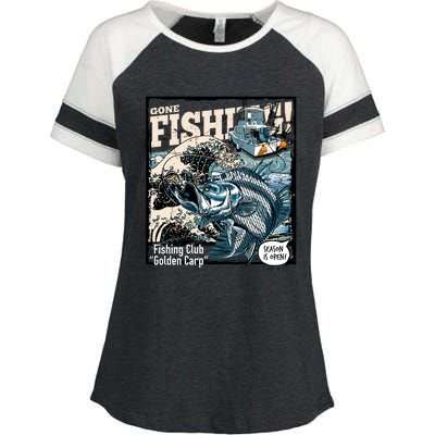 Fishing Club Season Open Enza Ladies Jersey Colorblock Tee