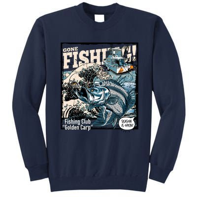 Fishing Club Season Open Tall Sweatshirt