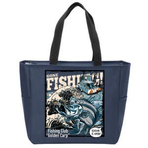 Fishing Club Season Open Zip Tote Bag