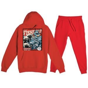 Fishing Club Season Open Premium Hooded Sweatsuit Set