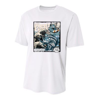 Fishing Club Season Open Youth Performance Sprint T-Shirt