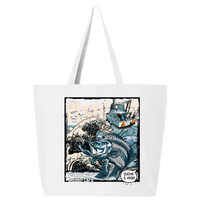 Fishing Club Season Open 25L Jumbo Tote