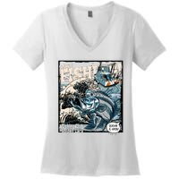 Fishing Club Season Open Women's V-Neck T-Shirt