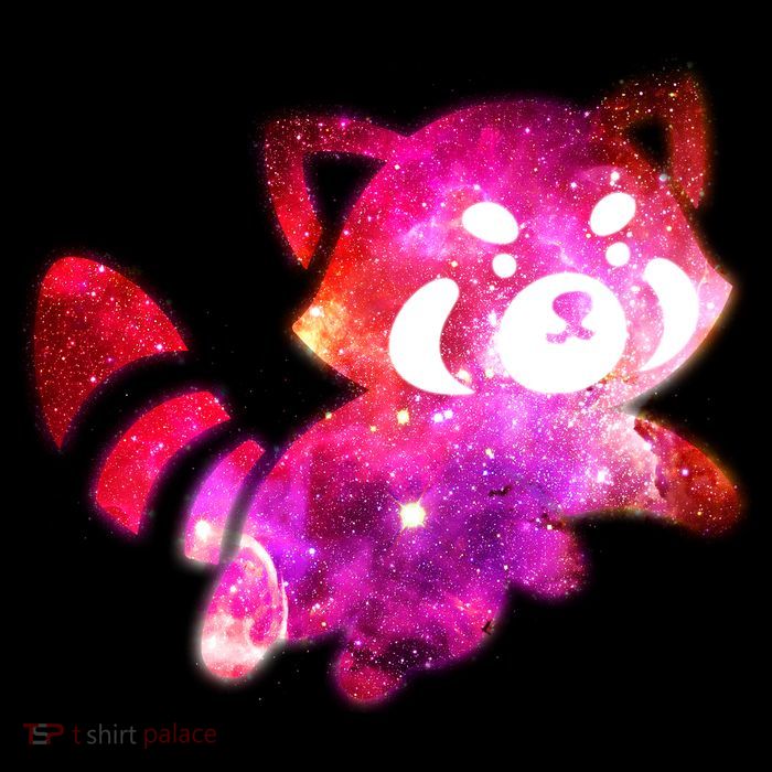 Funny Cute Space Galaxy Red Panda Mug
