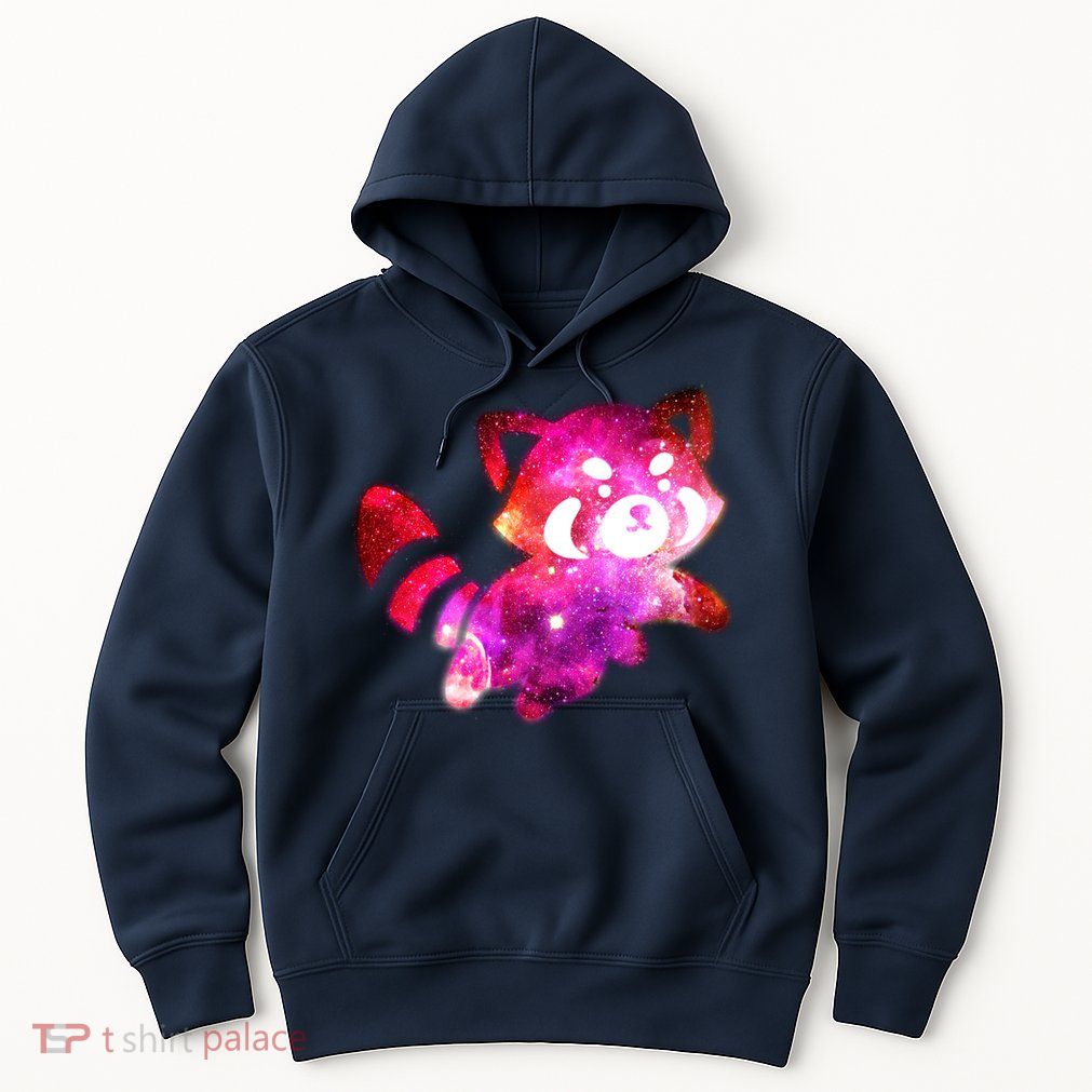 Funny Cute Space Galaxy Red Panda Hoodie