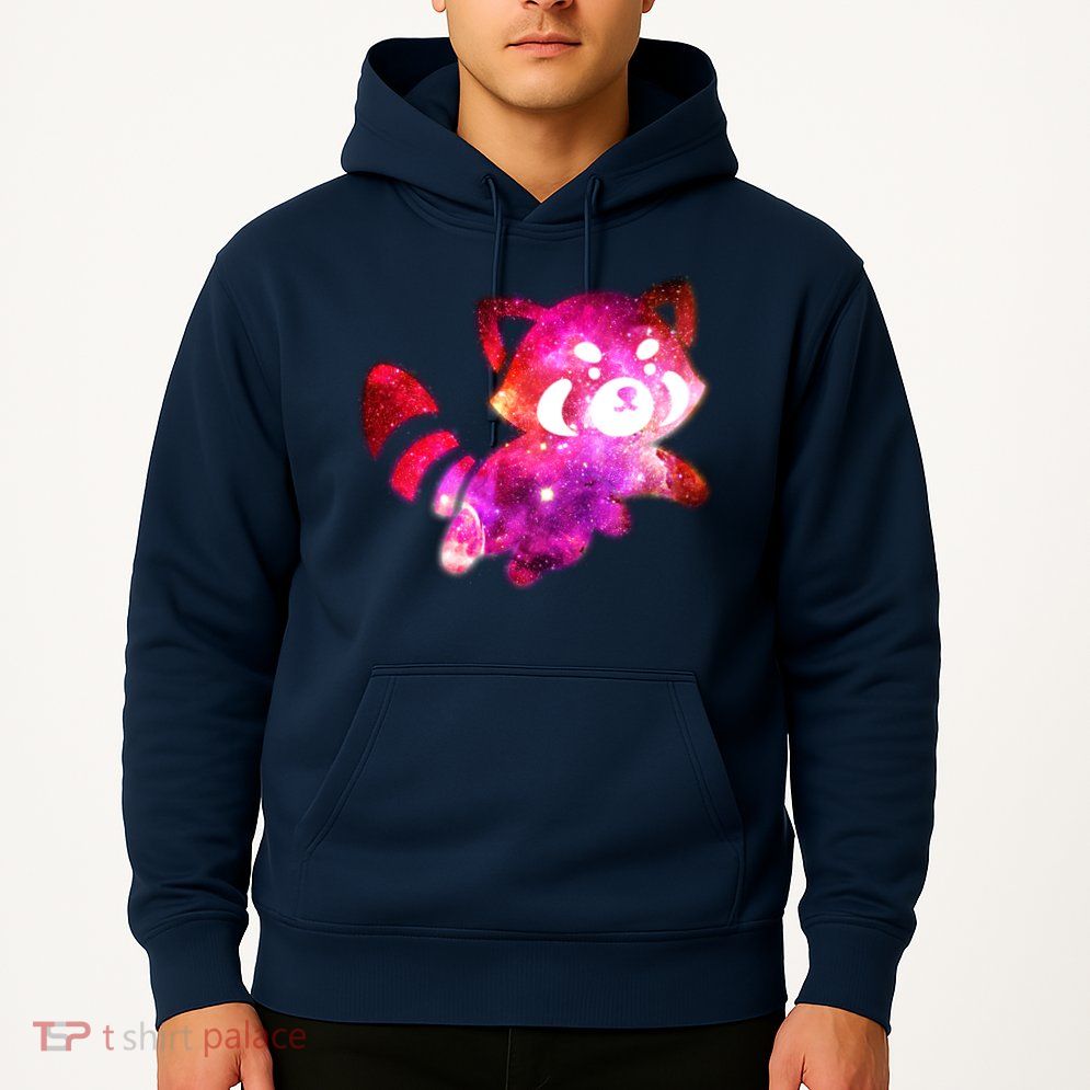 Funny Cute Space Galaxy Red Panda Hoodie