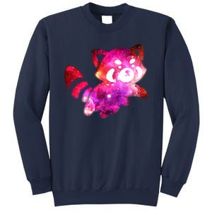 Funny Cute Space Galaxy Red Panda Sweatshirt