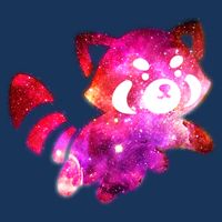 Funny Cute Space Galaxy Red Panda Sweatshirt