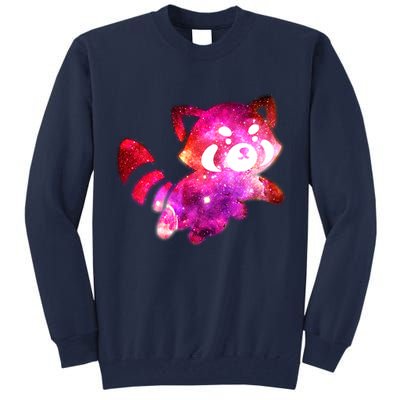 Funny Cute Space Galaxy Red Panda Tall Sweatshirt