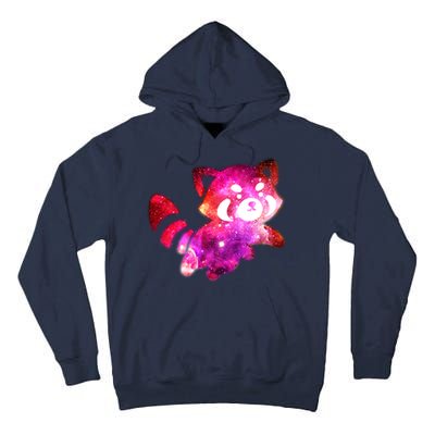 Funny Cute Space Galaxy Red Panda Tall Hoodie