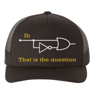 Funny Computer Science To Be Or Not 2b Yupoong Adult 5-Panel Trucker Hat