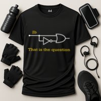 Funny Computer Science To Be Or Not 2b Cooling Performance Crew T-Shirt
