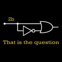 Funny Computer Science To Be Or Not 2b Cooling Performance Crew T-Shirt