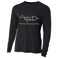 Funny Computer Science To Be Or Not 2b Cooling Performance Long Sleeve Crew