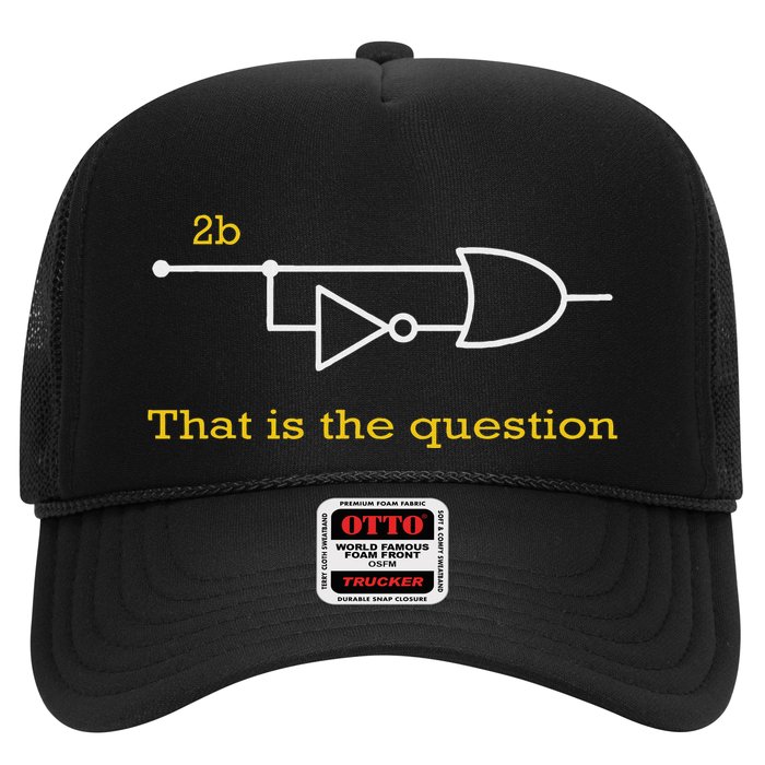Funny Computer Science To Be Or Not 2b Trucker Hat
