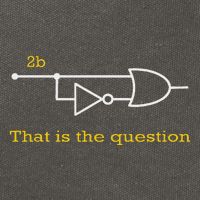 Funny Computer Science To Be Or Not 2b Cotton Canvas Backpack
