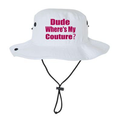 Funny Couture Sarcastic Quote Dude Wheres My Couture Pink Legacy Cool Fit Booney Bucket Hat