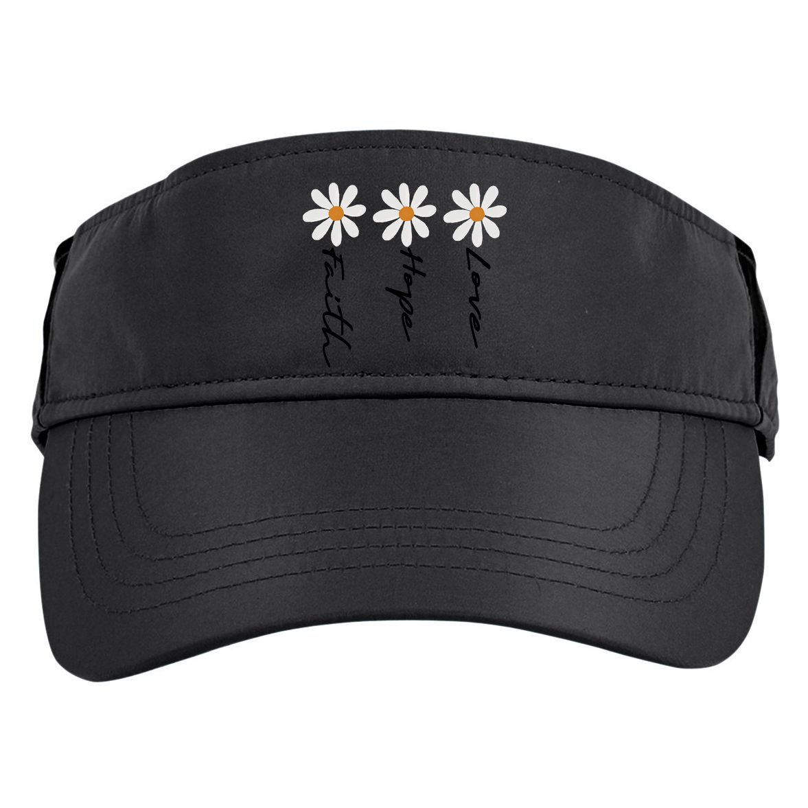 Faith Cross Sublimation Adult Drive Performance Visor