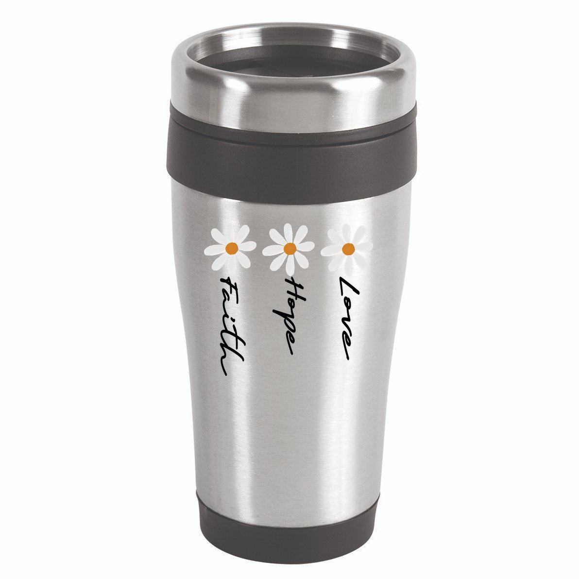 Faith Cross Sublimation 16oz Travel Tumbler