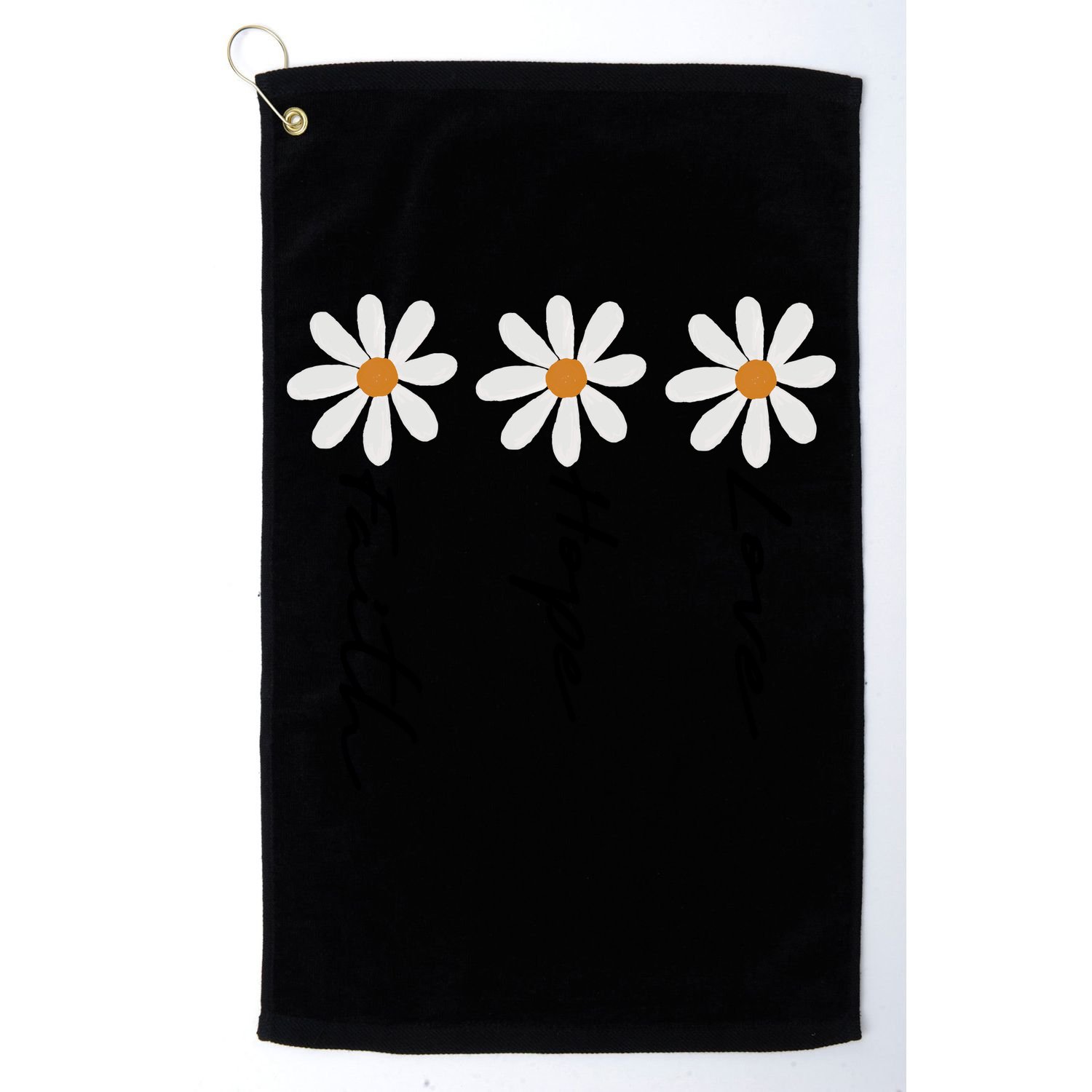 Faith Cross Sublimation Golf Towel