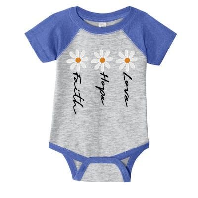 Faith Cross Sublimation Infant Baby Jersey Bodysuit
